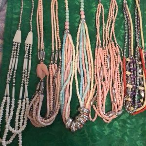 African beaded necklaces